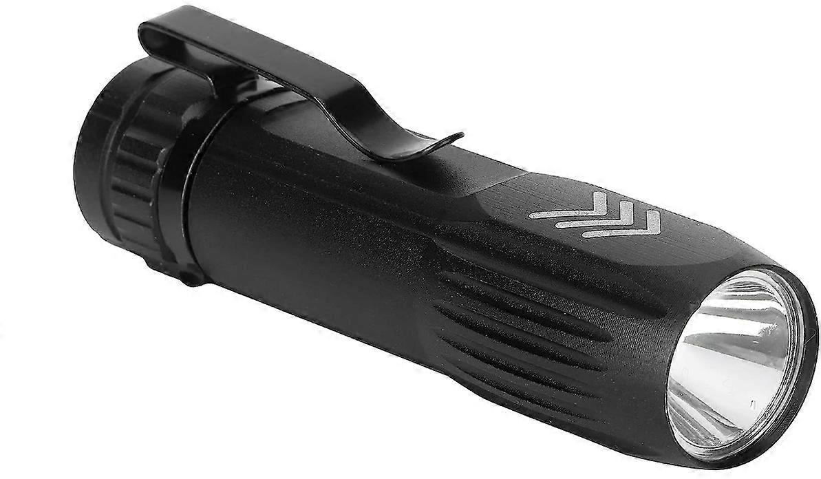 Small Super Bright Flashlight USB Rechargeable Torch Waterproof Adjustable Flashlight 67.0g(Black)