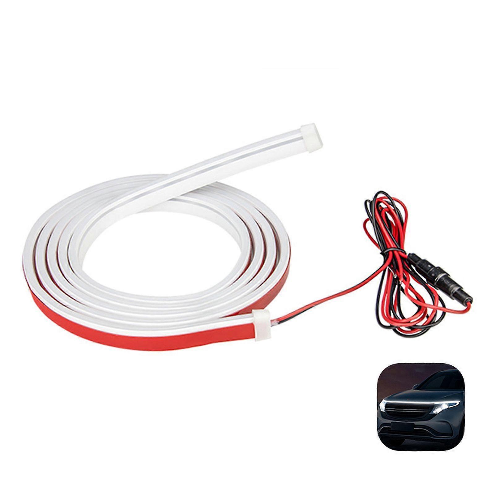 Auto-Tagfahrlichter fr Motorhaubendekor Universelle flexible Auto-Styling-Lichtleiste fr Auto-Auto-SUV