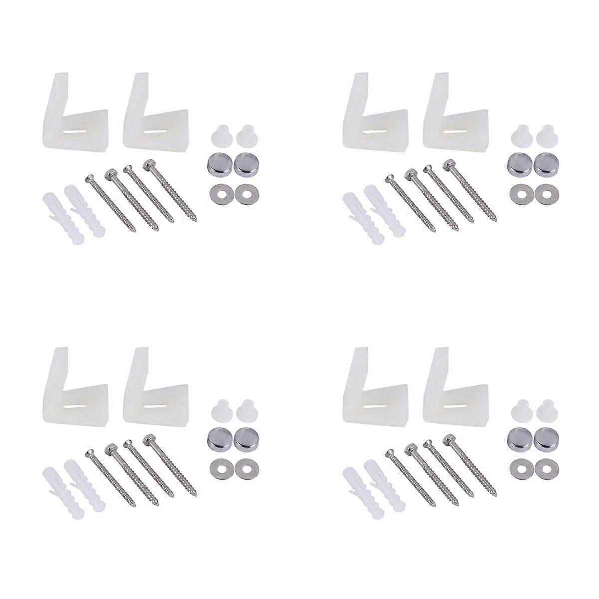 Bathroom Angled Floor Wc Pan Bidet Or Semi Pedestal Fixing Kit Bolts