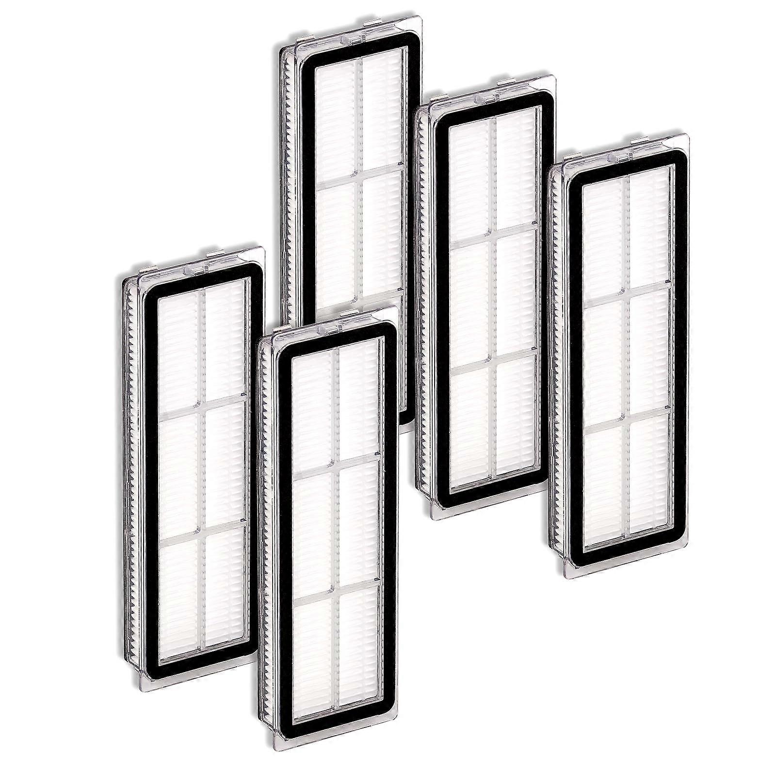 Filter Compatible with Dreametech L10s Ultra, L10s Pro, Z10 Pro, S10 Plus, Robot Vacuum Cleaner, Pack of 5