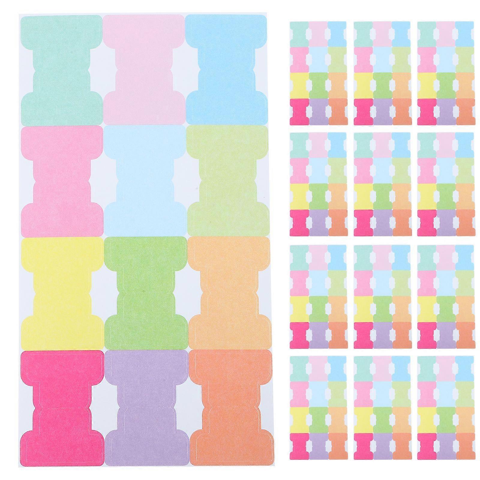 20 Sheets of Page Markers Sticky Page Tabs Book Index Tabs Binder Book Sticky Tabs