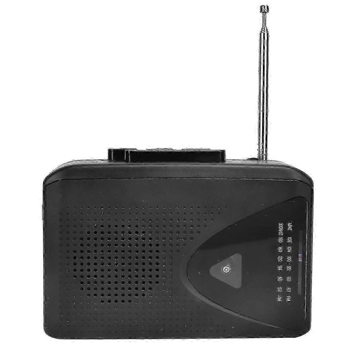 مشغل شريط كاسيت محمول Walkman مكبر صوت مدمج راديو AM / FM مع 3.5 مم Eeadphone جاك شريط ستيريو مشغل موسيقى