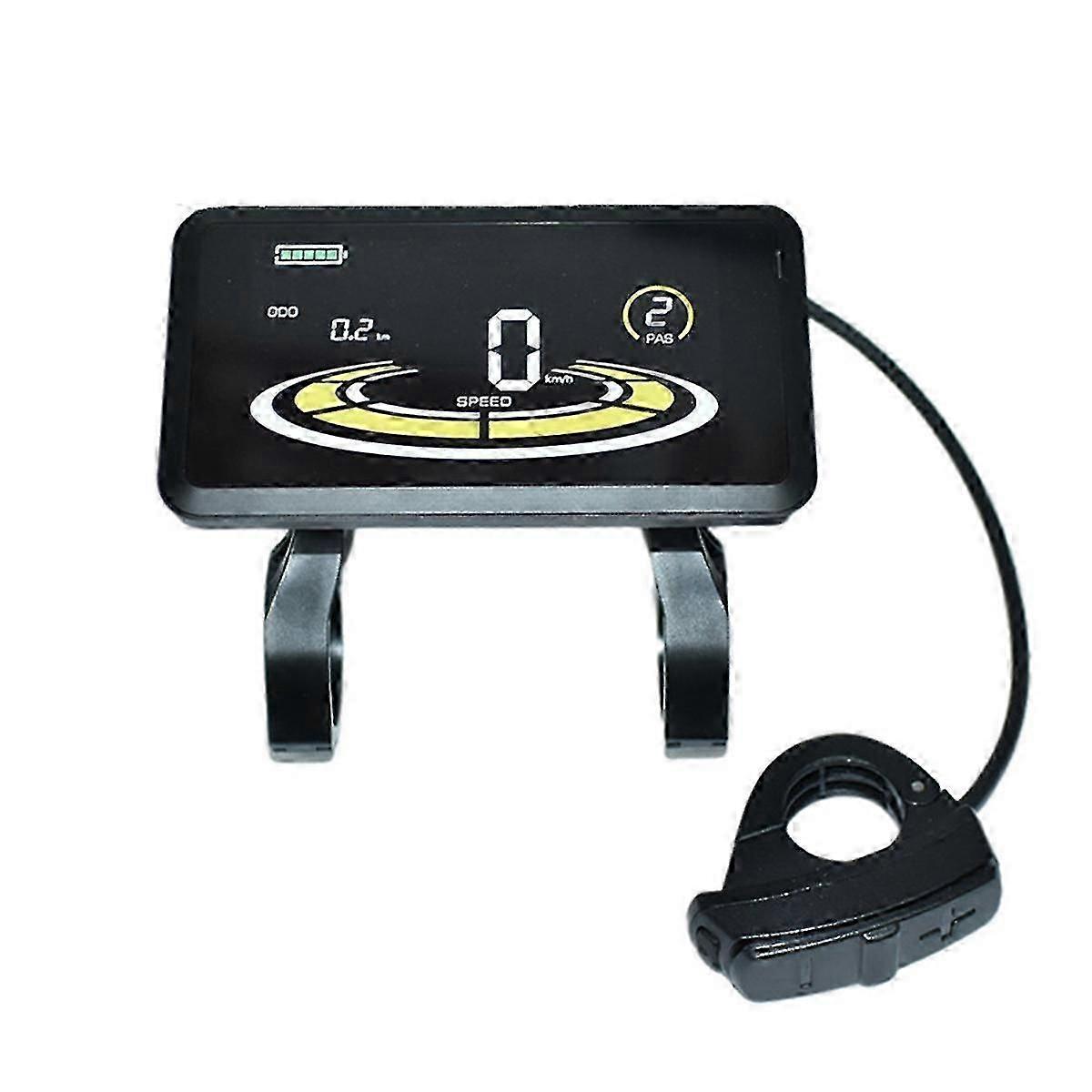Electric Bicycle 36/48/52v 91f Colour Screen Control Panel Display For E-bike Display Cycling Plug