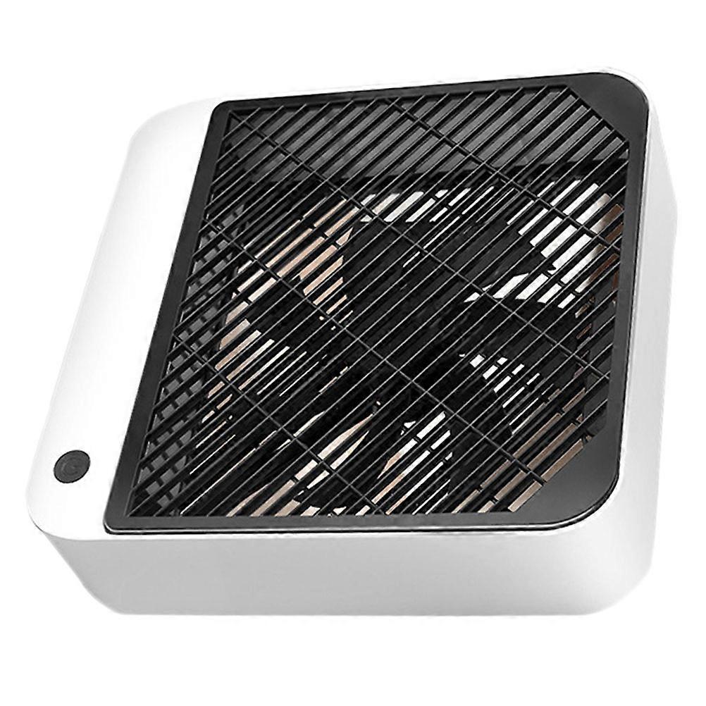 Usb Fans for Desk Quiet Desktop Fan for Summer Use Plastic Material Square Shape 22.5x22x6cm Cooling 1Pc