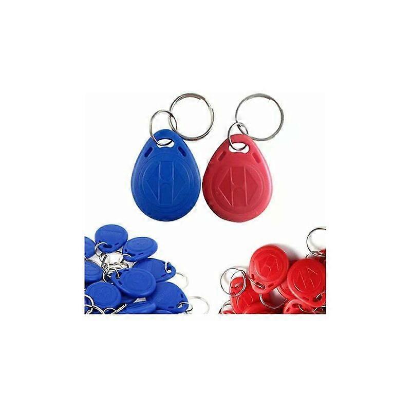 RFID-sirun läheisyysmerkin avain (50 kpl, 125 kHz, EM4100-transponderi)