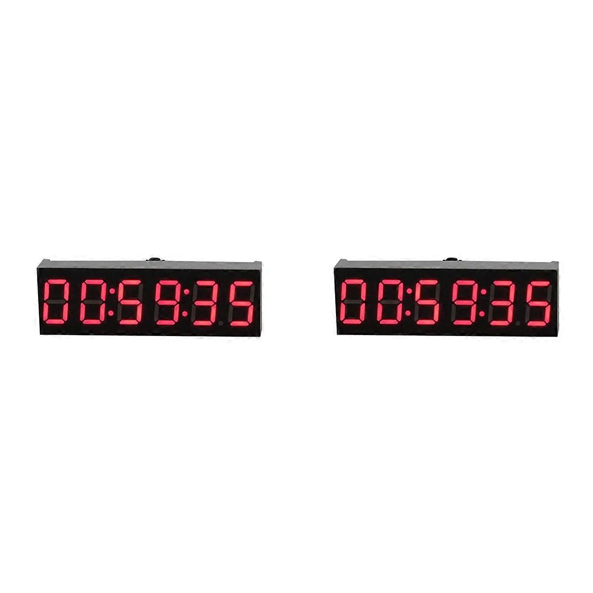 0.36 Inch 6-Bit Clock LED Electronic Clock W Second Display Module-C