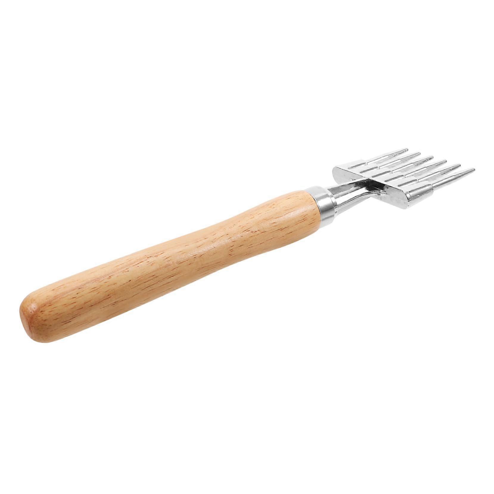 Aluminium Alloy with Wooden Handle Professional Carving Tool for Chopping Cocktails and Drinks for Bar