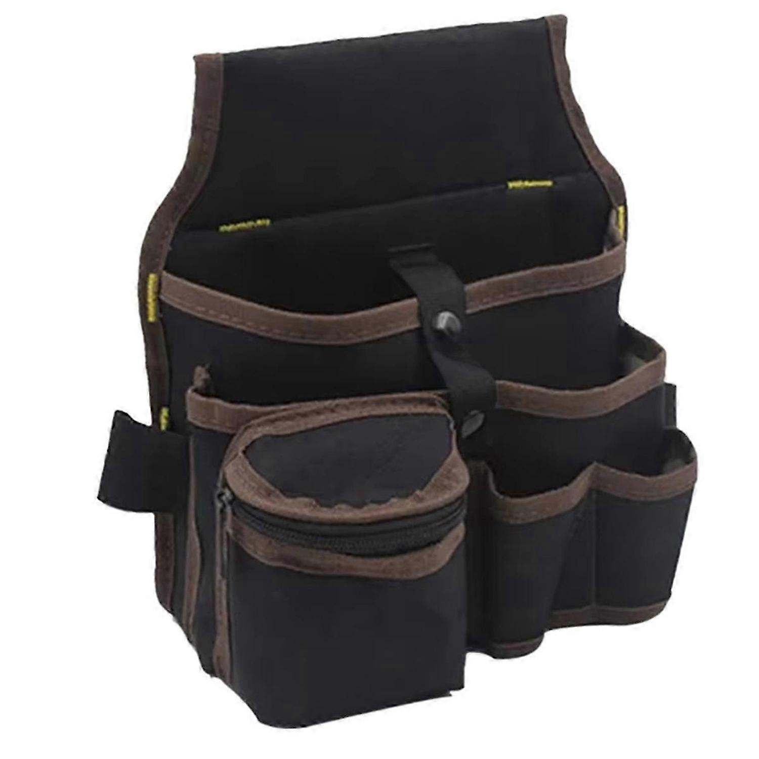 Multifunctional Tool Storage Bag Pouch Belt Electrician Toolkit Drill Wrench Screwdriver Hardware To