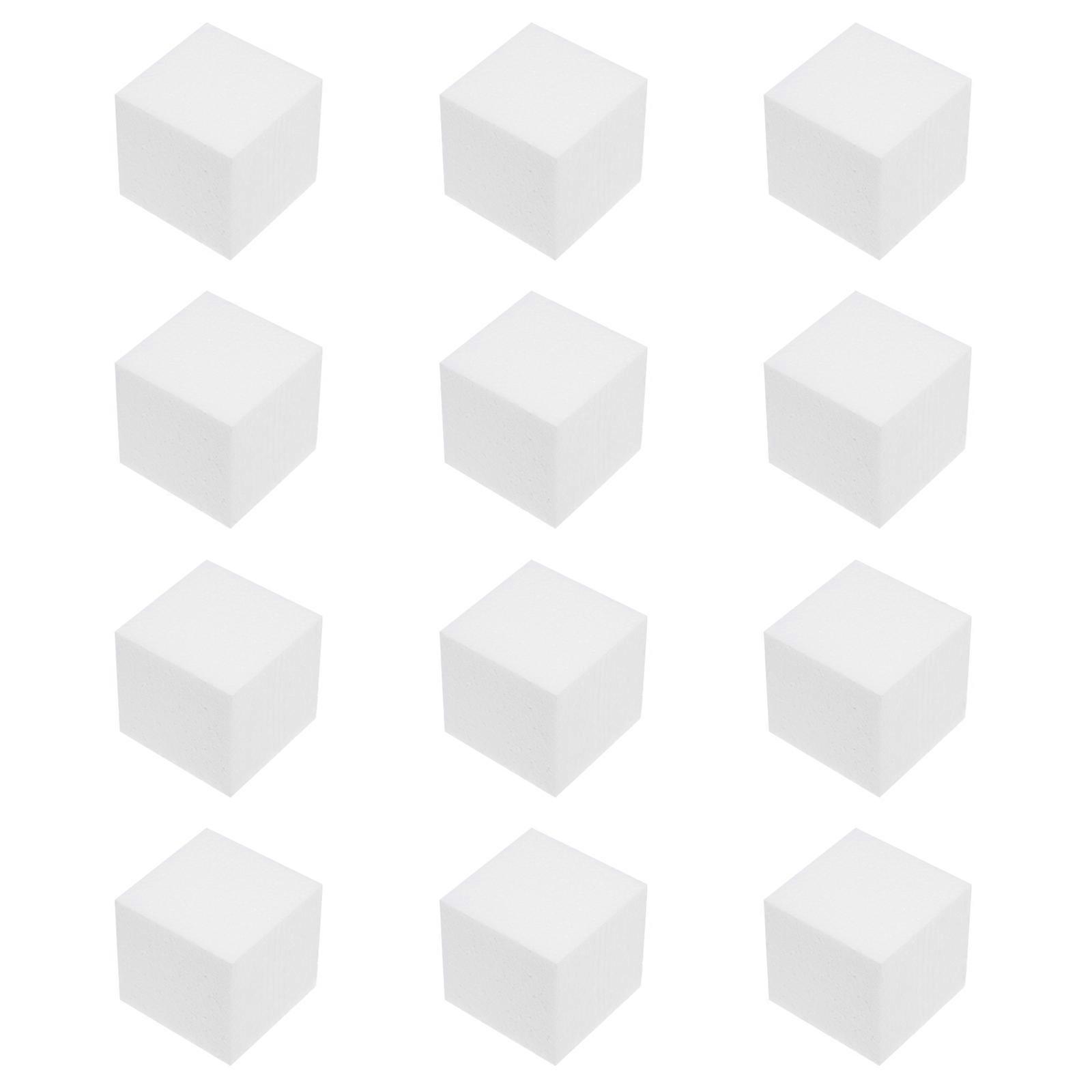 20PCS Square Flower Arranging Foam Pads for DIY Crafts, Lightweight Foam Cushions for Floral Design and Hand Painted Art Projects