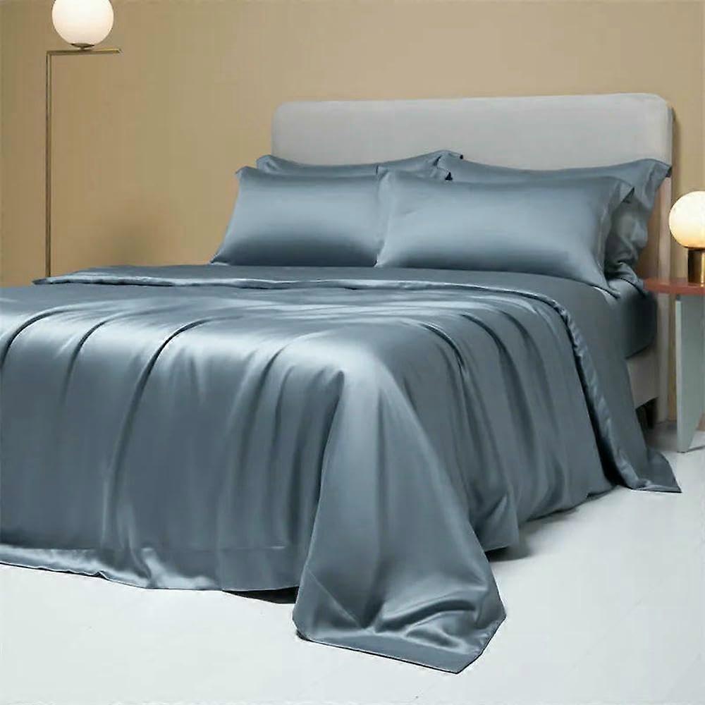 Bedding Bed Sheet 1PC Single Queen King 100% Cotton Soft Cool Summer Bed Sheet Solid Colors
