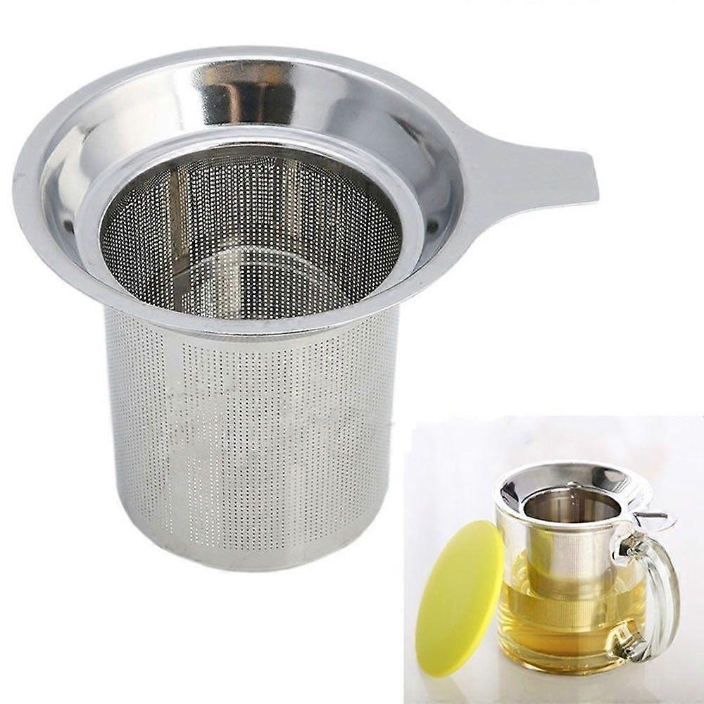 Hot Reusable Loose Stainless Steel Infuser Leaf Filter Mesh Tea Strainer