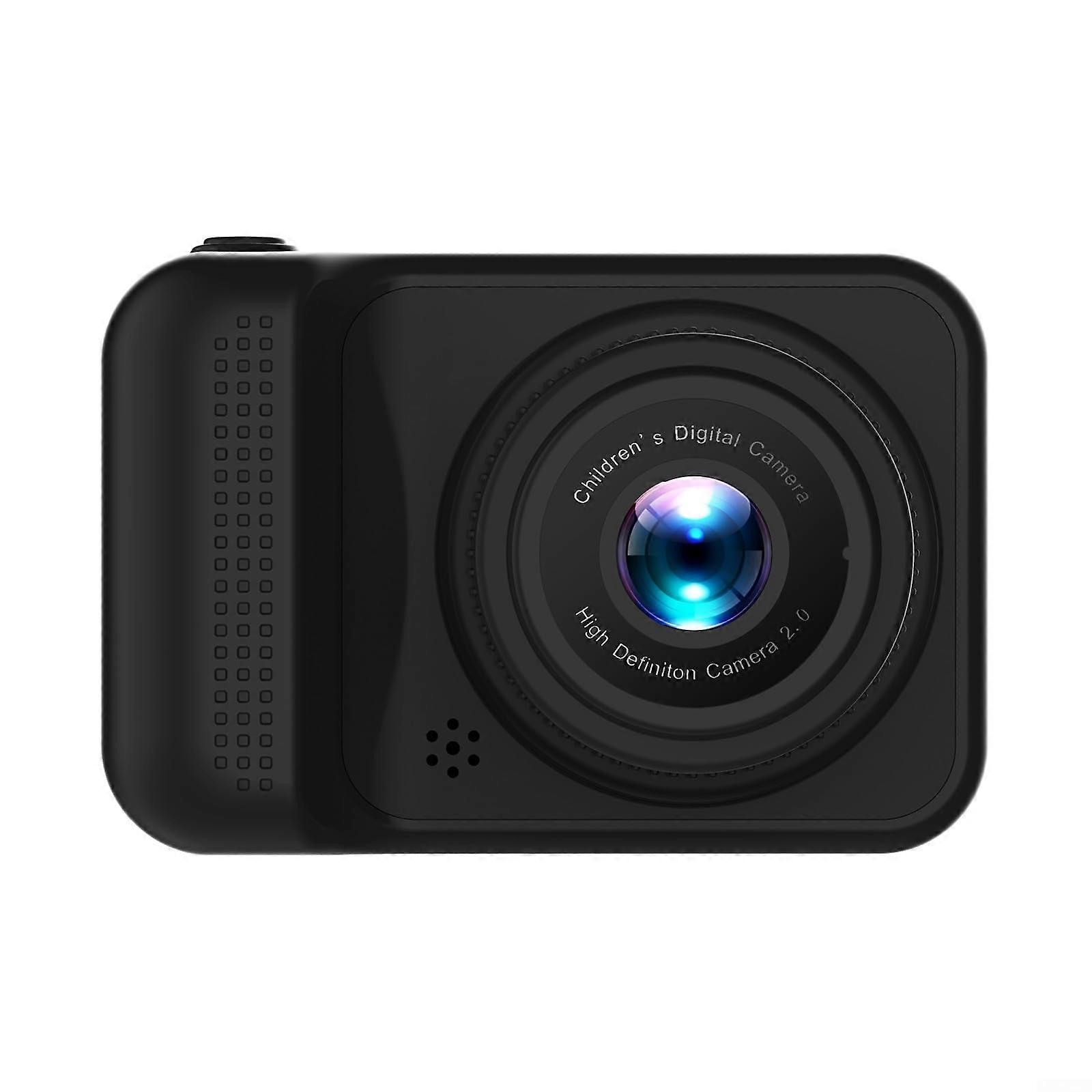 Kid-Friendly Mini Camera With IPS Display Black Compact Child Digital Camera For Kids