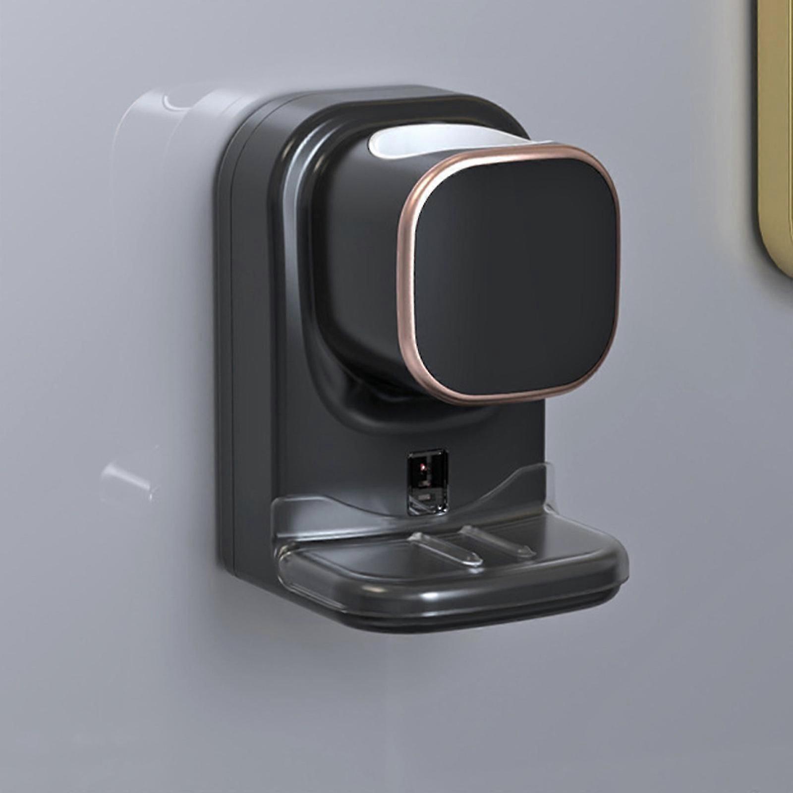 موزع معجون أسنان أوتوماتيكي ، موزع معجون أسنان كهربائي مثبت على الحائط للأطفال والكبار ، موزع معجون أسنان للحمام