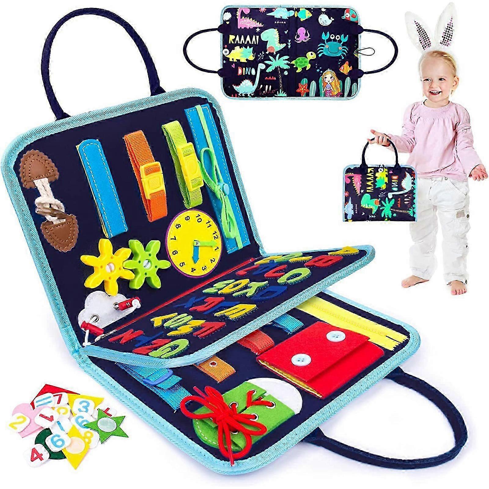 Foldable Felt Flannel Board Story Pieces Double Sided Reusable for Kids Preschool Toddlers for Early Learning, Interactive Storytelling