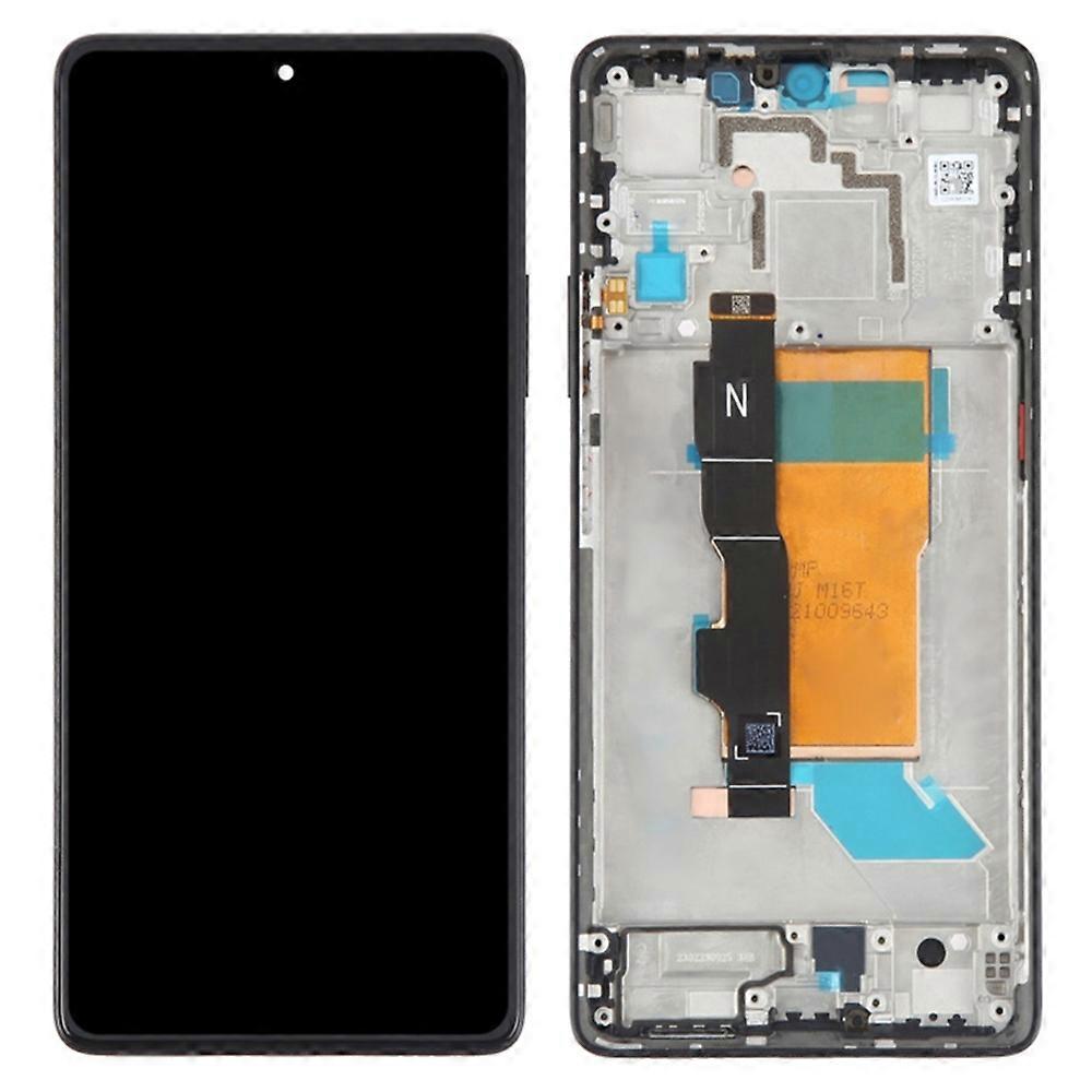 For Xiaomi Poco F5 5G Redmi Note 12 Turbo Grade C LCD Screen and Digitizer Assembly Frame Part (TFT)