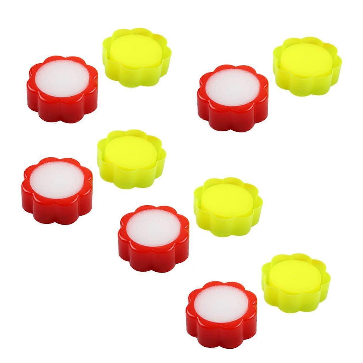 10 pieces counting sponges for hands, efficient counting machine for cash, papers and documents, soft sponges for financial offices.