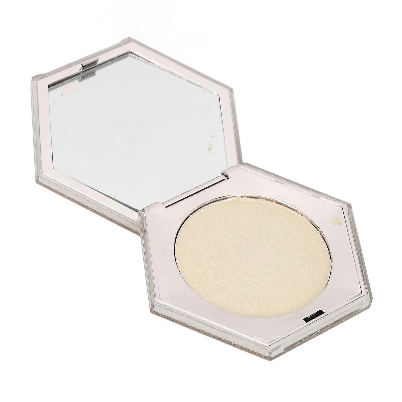 Highlighting Powder for Makeup Glitter Fine Texture Face Contour Metallic Highlighting Glow Powder Palette 0.3oz P03