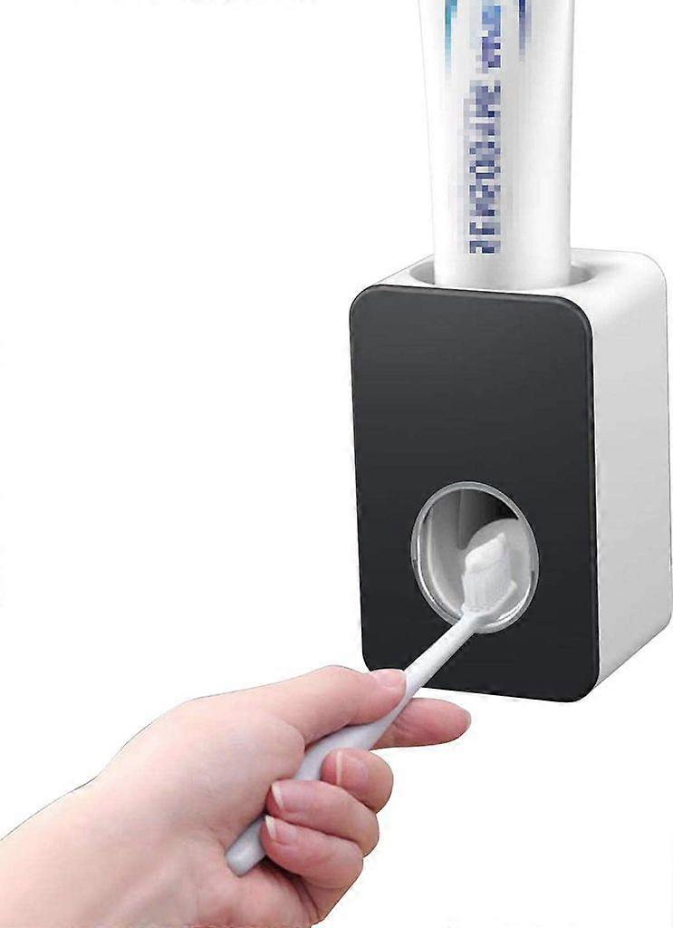 Toothpaste dispenser automatic [wall-mounted/traceless installation/waterproof] toothpaste holder adaptive thread