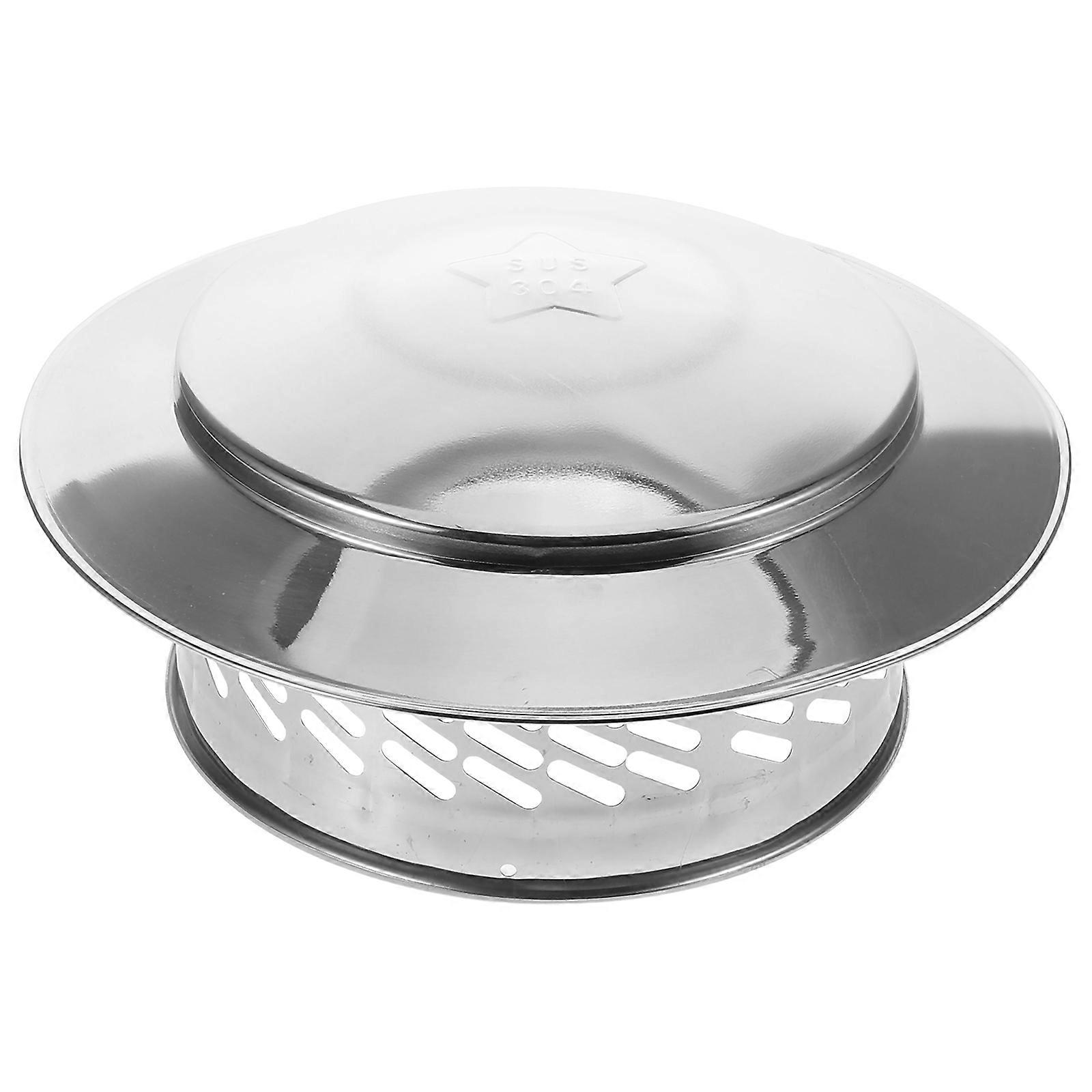 Stainless Steel Chimney Cap – Rainproof & Bird Resistant Ventilation Cover for Fireplace and Stove Pipes