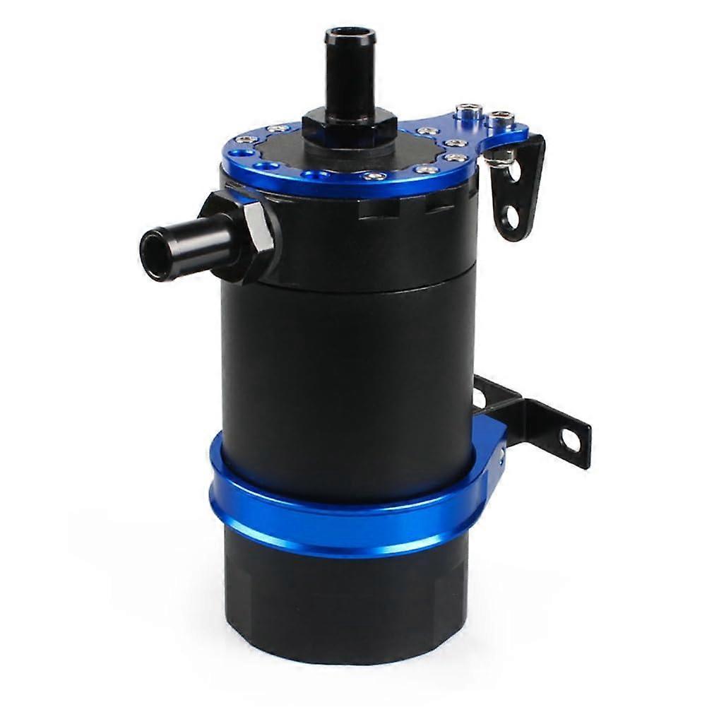 Breathable Car Oil Catcher Kit Blue With Filter Plate For Automobile Modifications Oil Collection Container