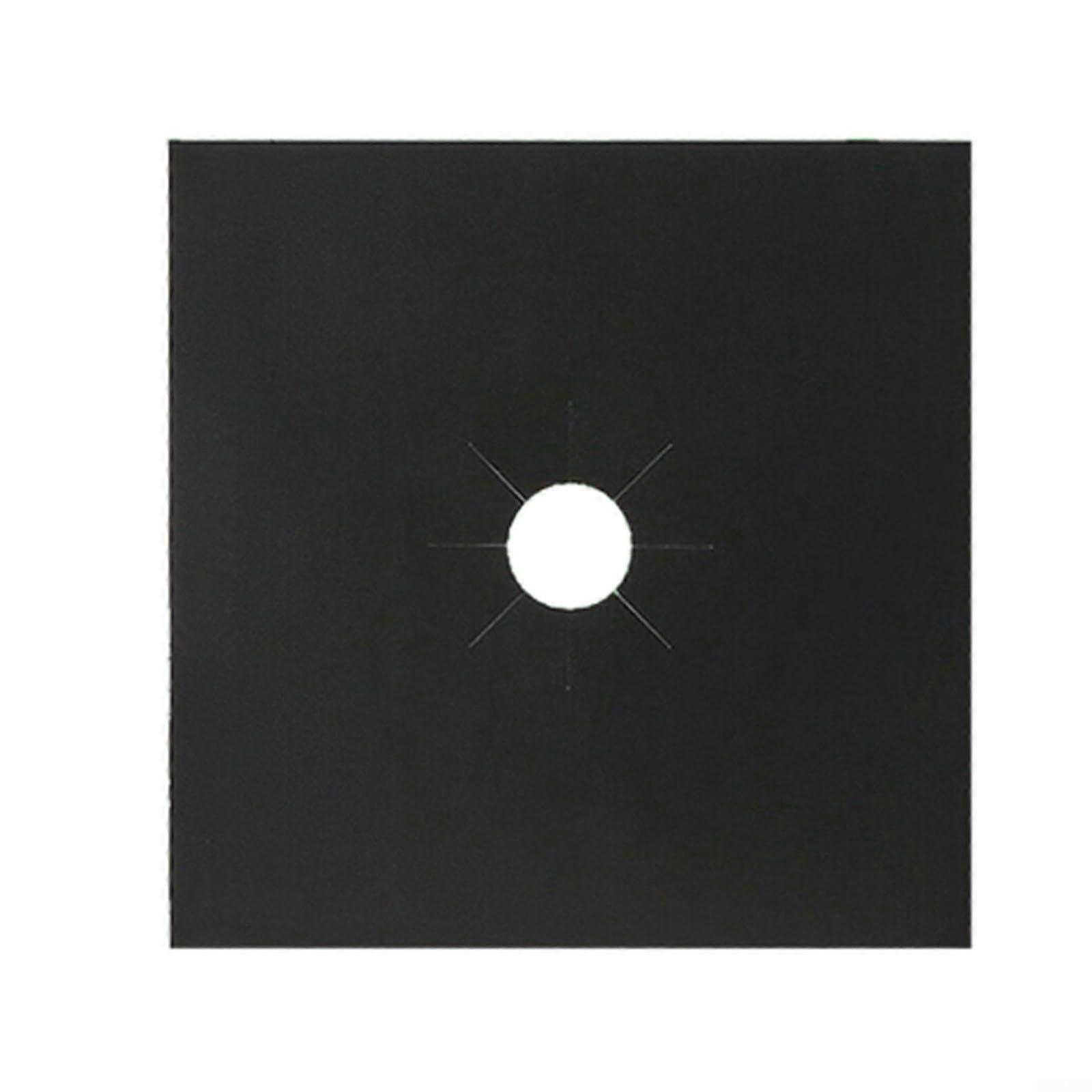 Ανθεκτικό στη θερμότητα κάλυμμα κουζίνας, για προστασία κουζίνας, μαύρο, 27 x 27 cm