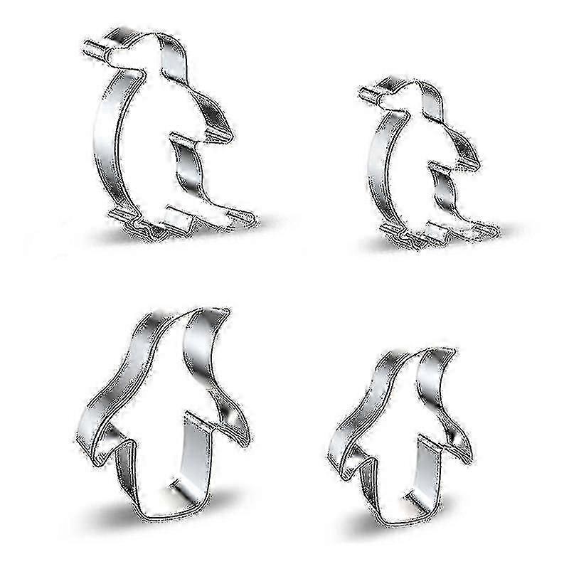 ビスケット型ビスケットカッタークッキーモールドクッキーカッターペンギン形状ベーキングSZRH AJ