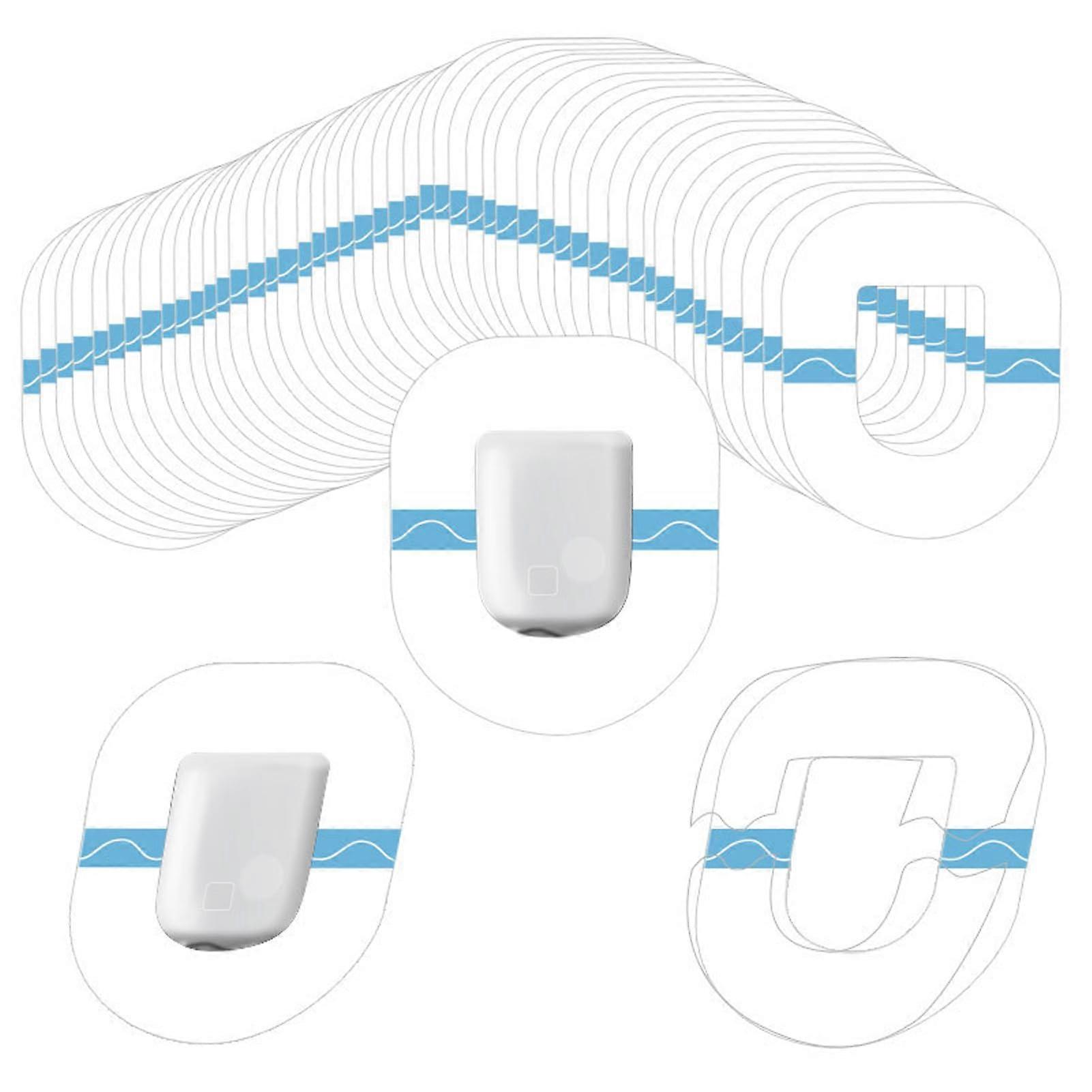Plasters for Omnipod 5 Waterproof Transparent Breathable Self Adhesive Patch With Hole CGM Protection 10 Days Pack Of 20