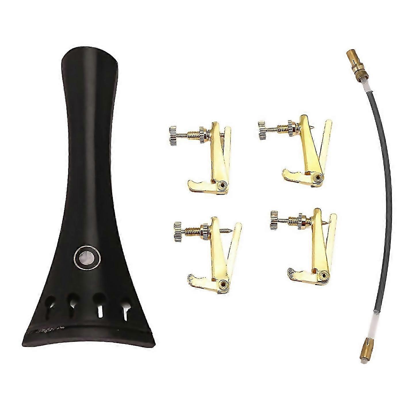 For Ebony 44 Violin Fiddle Tailpiece