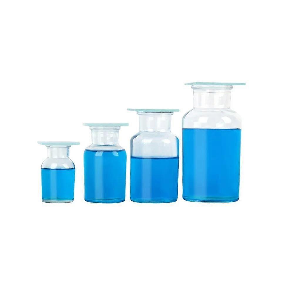 60 ml borosilicate glass collection bottle – widemouth chemical experiment glass