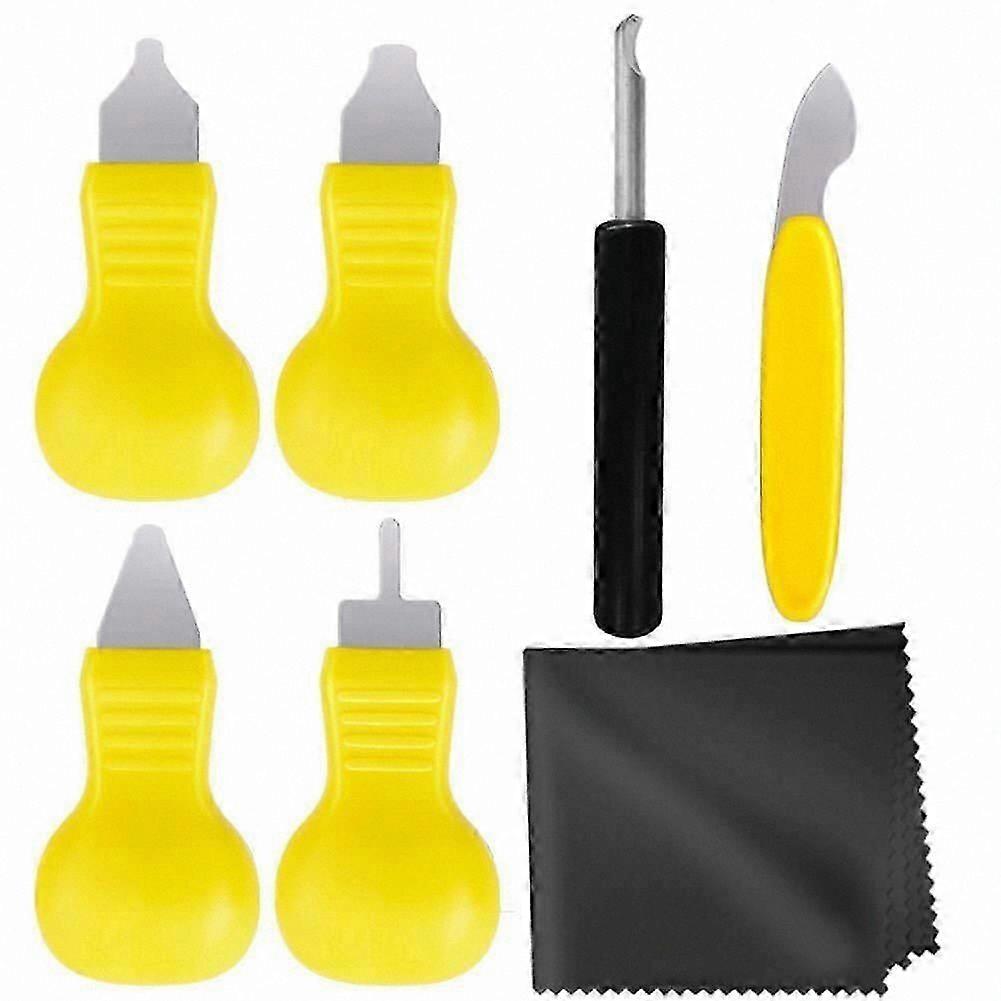 7-Piece Watch Repair Tool Set for Case Opening and Battery Replacement