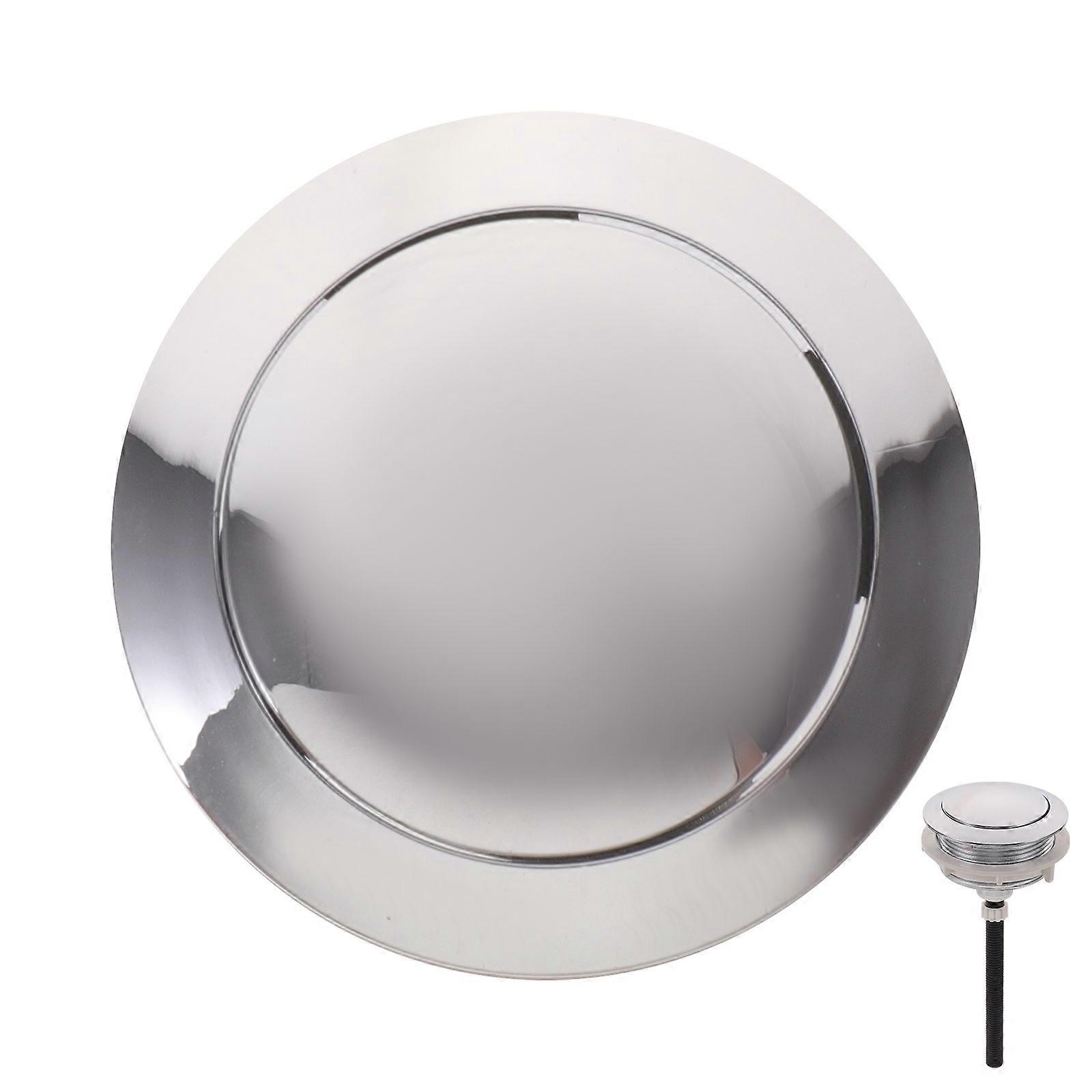 Toilet Tank Button Water Saving Single Push Design 1Pcs