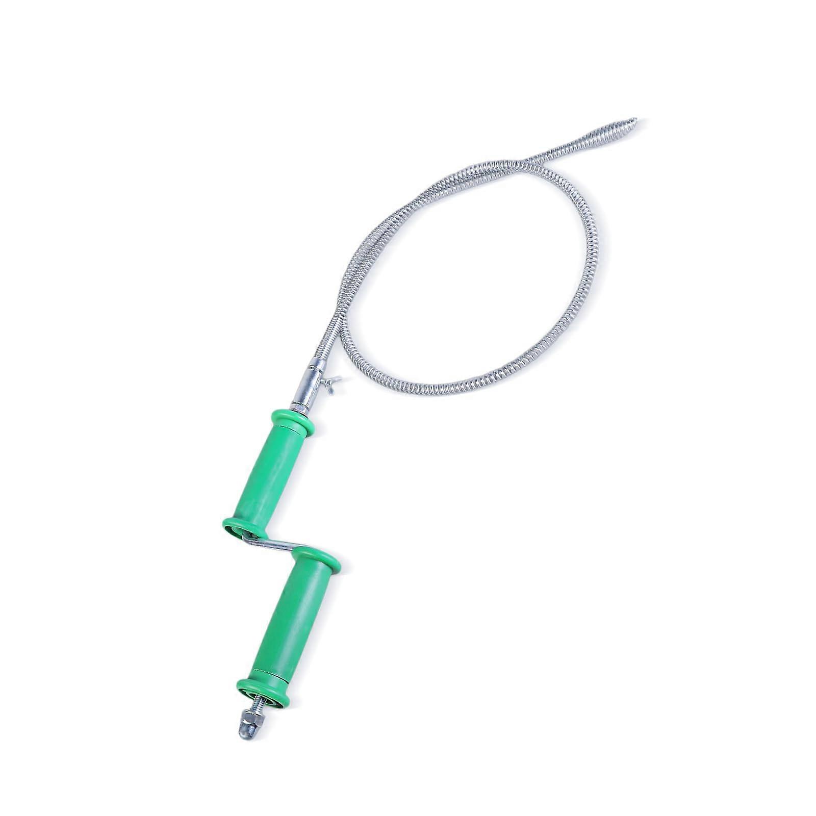 Drain Snake 10 mm, Rust-Resistant, 100 cm, 45 And 90 Degree Bends, Drain Cleaning, For Toilet And Sink