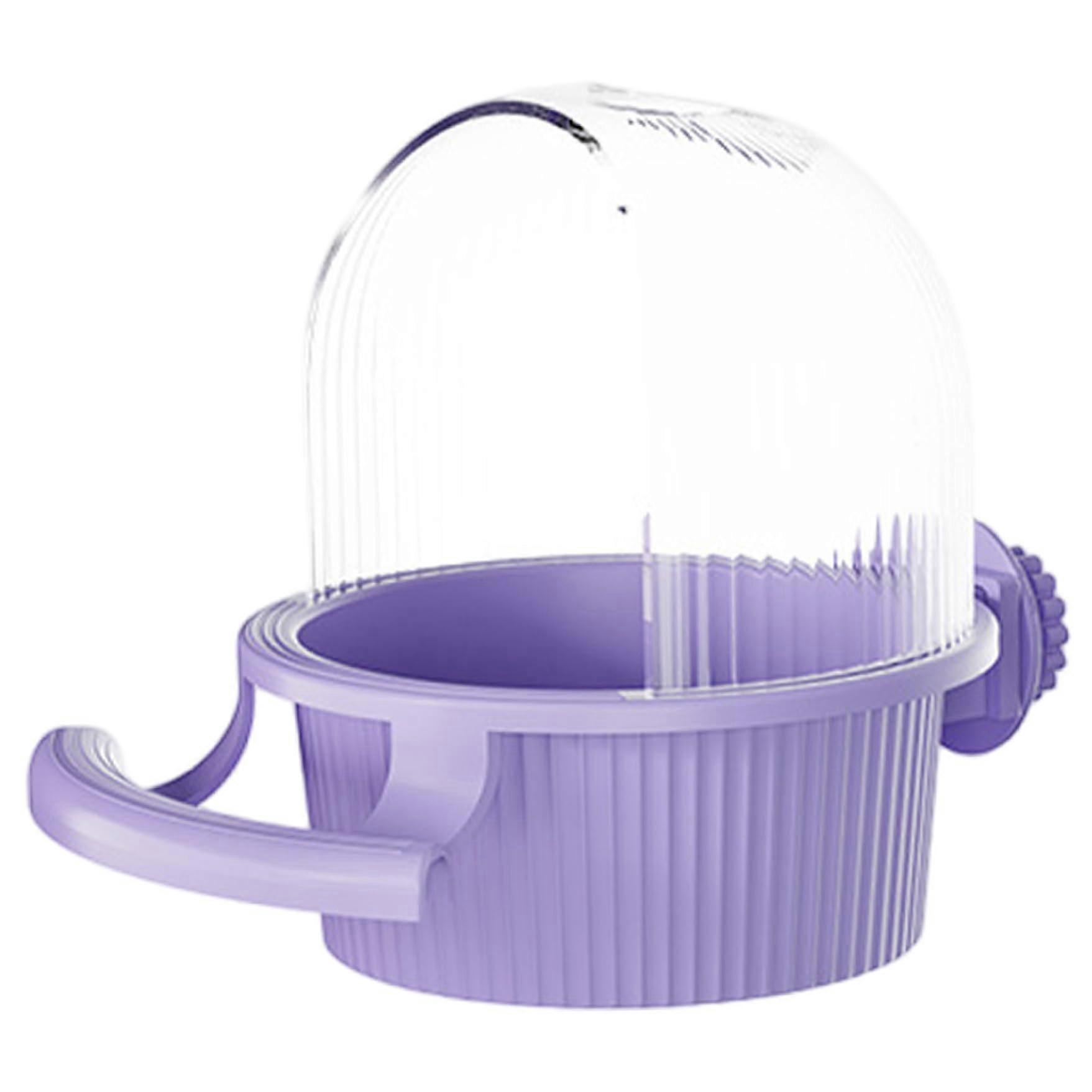 Window Bird Feeder Large Splash Bird Cage Feeder with NonSlip Stand for Peonies, Parrot, Pigeon Bird Accessories for Windows