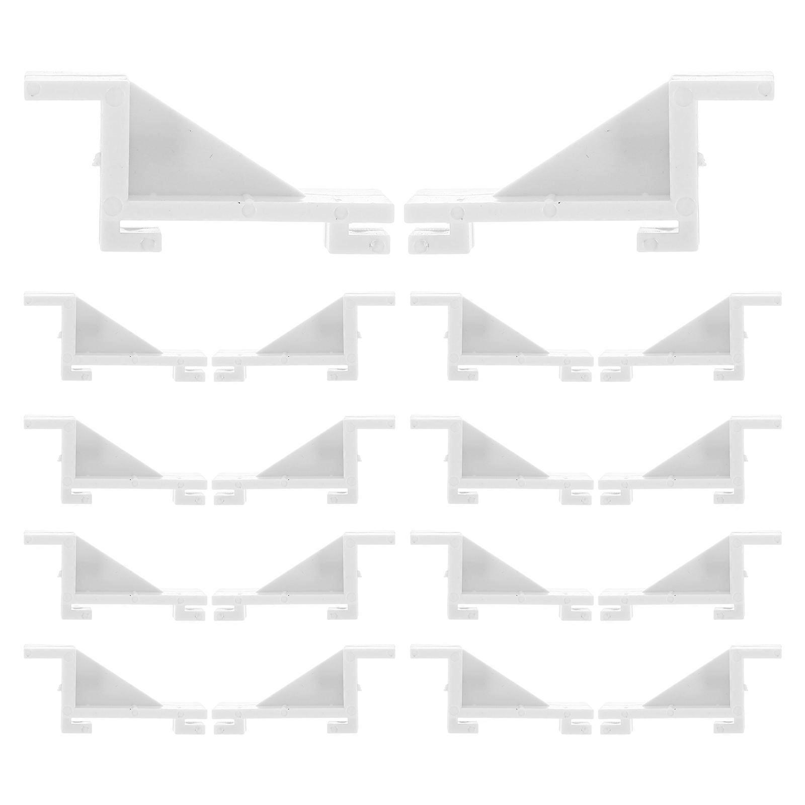 Plastic Clip for Fastening Use 20Pcs Multipurpose Refrigerator Clips for Shelf