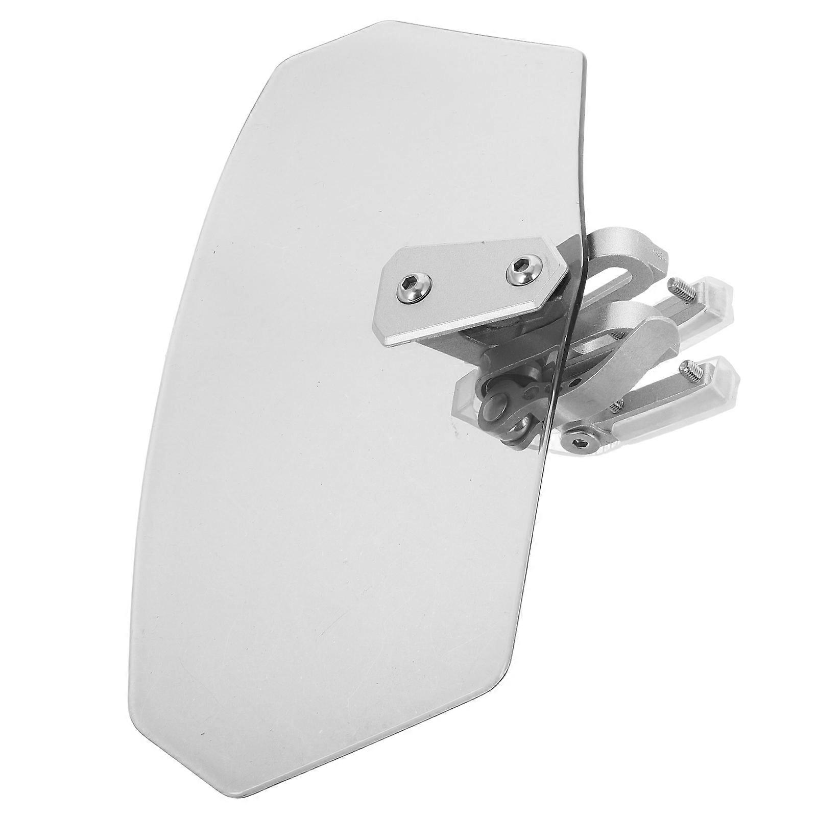 Aerodynamic Motorcycle Windshield Replacement Wind Deflector Extension for Enhanced Rider Protection and Comfort Easy to Install