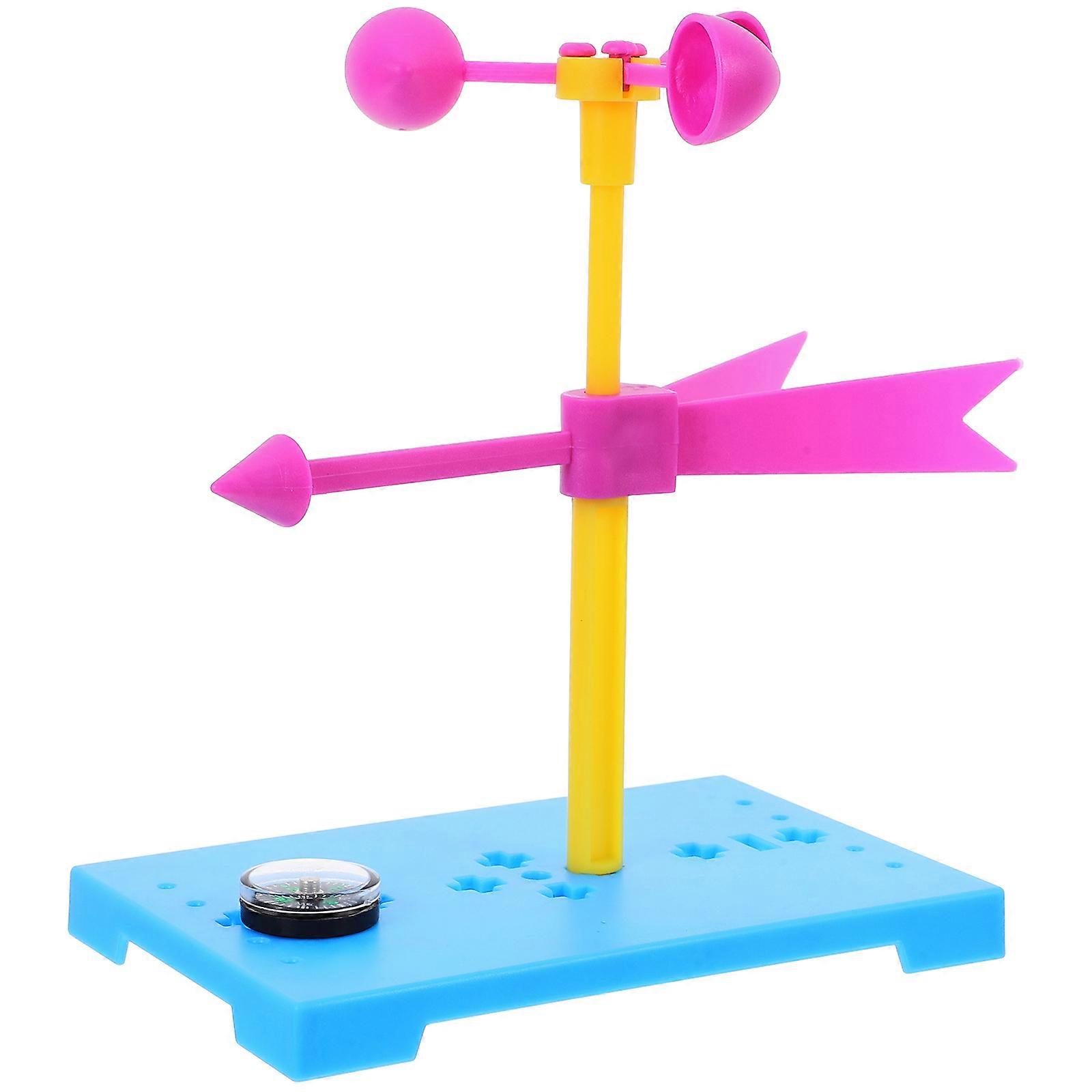 Plastic Wind Vane Toy 1 Set Wind Indicator Tools for Classroom School Educational STEM Toy