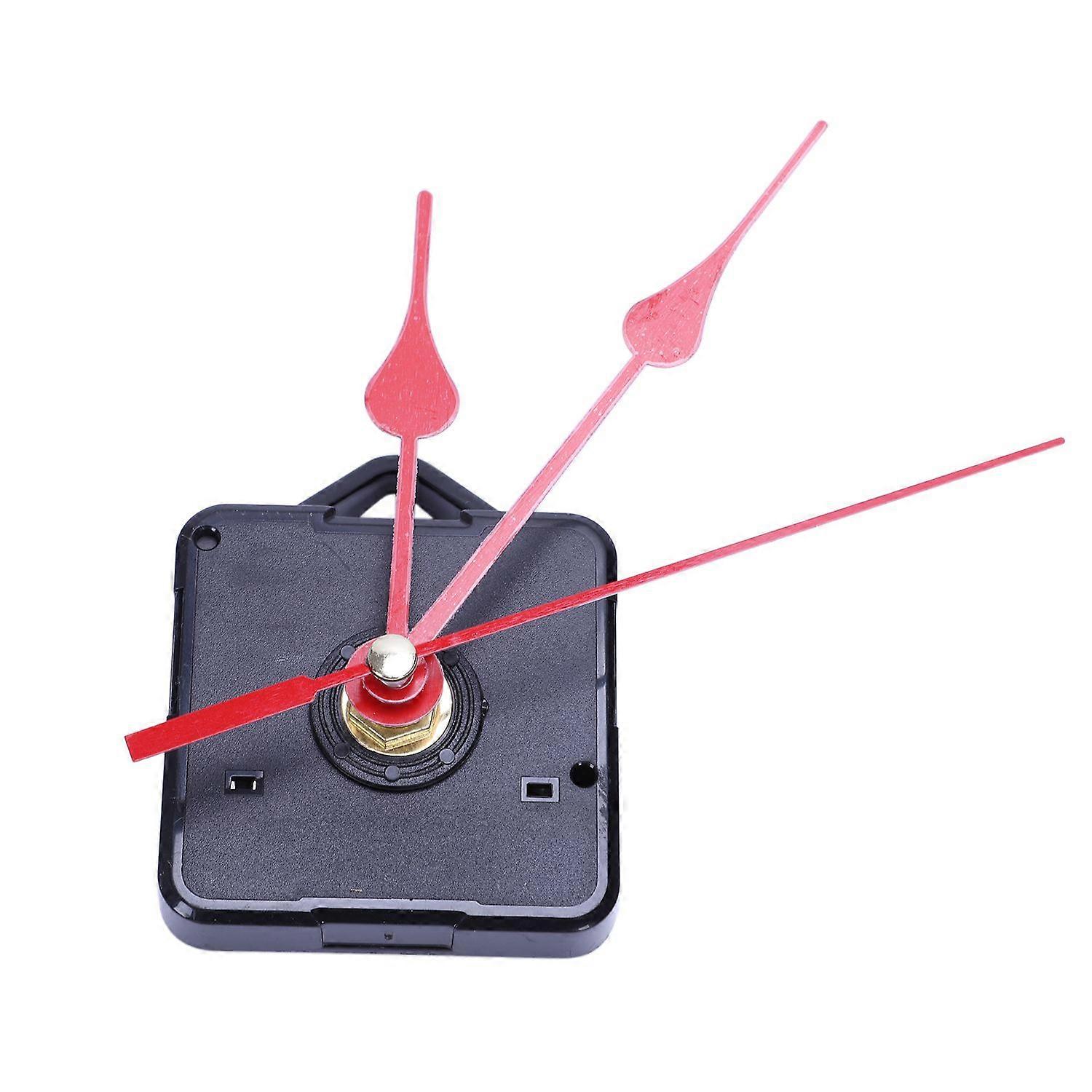 Replacement Wall Clock Repair Parts Fittings Kit(Black+Red)