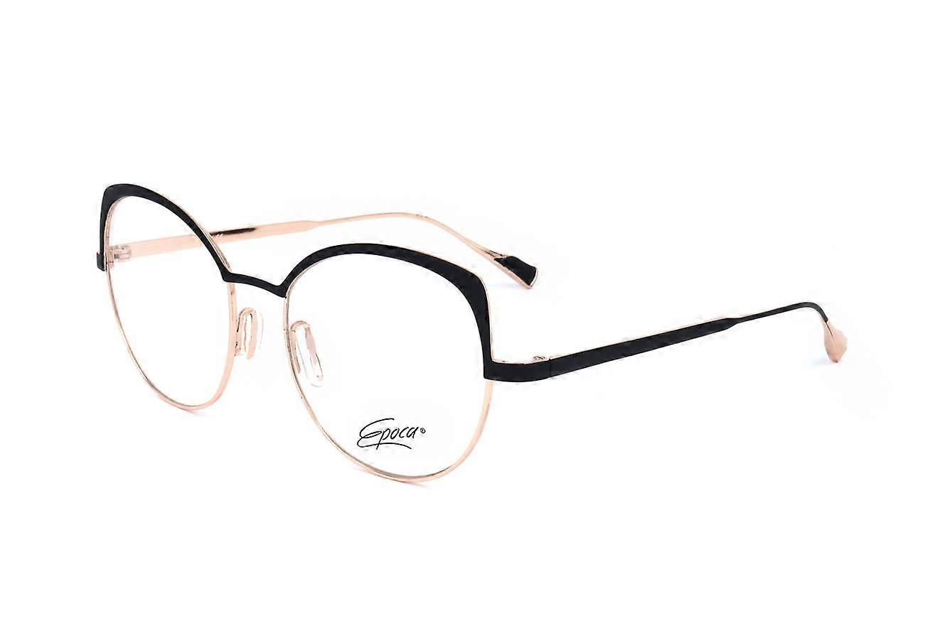 Brillestel Epoca E2112 SHINY GULD/MAT SORT 55/19/145 KVINDE