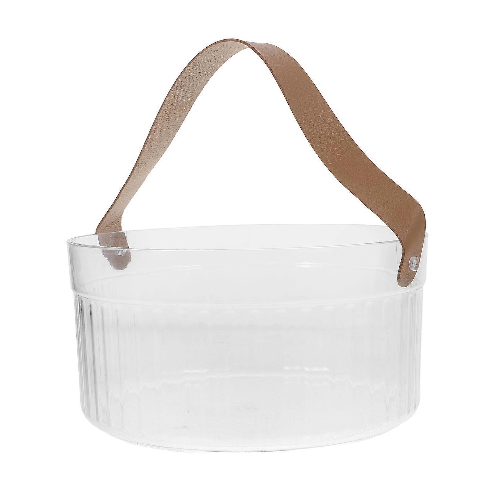 Flower Arrangement Basket For Event Organizers 20.80X20.80X10.50CM Stylish Handheld Design Ice Container 1Pcs