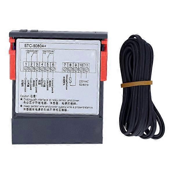 BERM Microcomputer Temperature Controller Intelligent Digital Thermostat for Freezer 220VAC