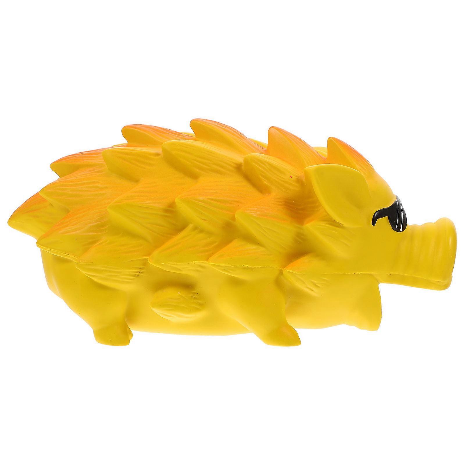 Food grade Latex Dog Squeaky Toy 2pcs Teeth Cleaning and Sound Interactive Biting Toy