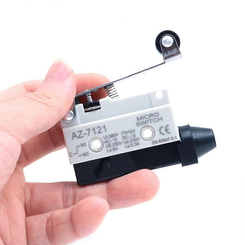 10A Micro Switch AZ-7121 Small Horizontal Stroke Limit Switch 1NC/1NO Reset TZ-7121 Specifications