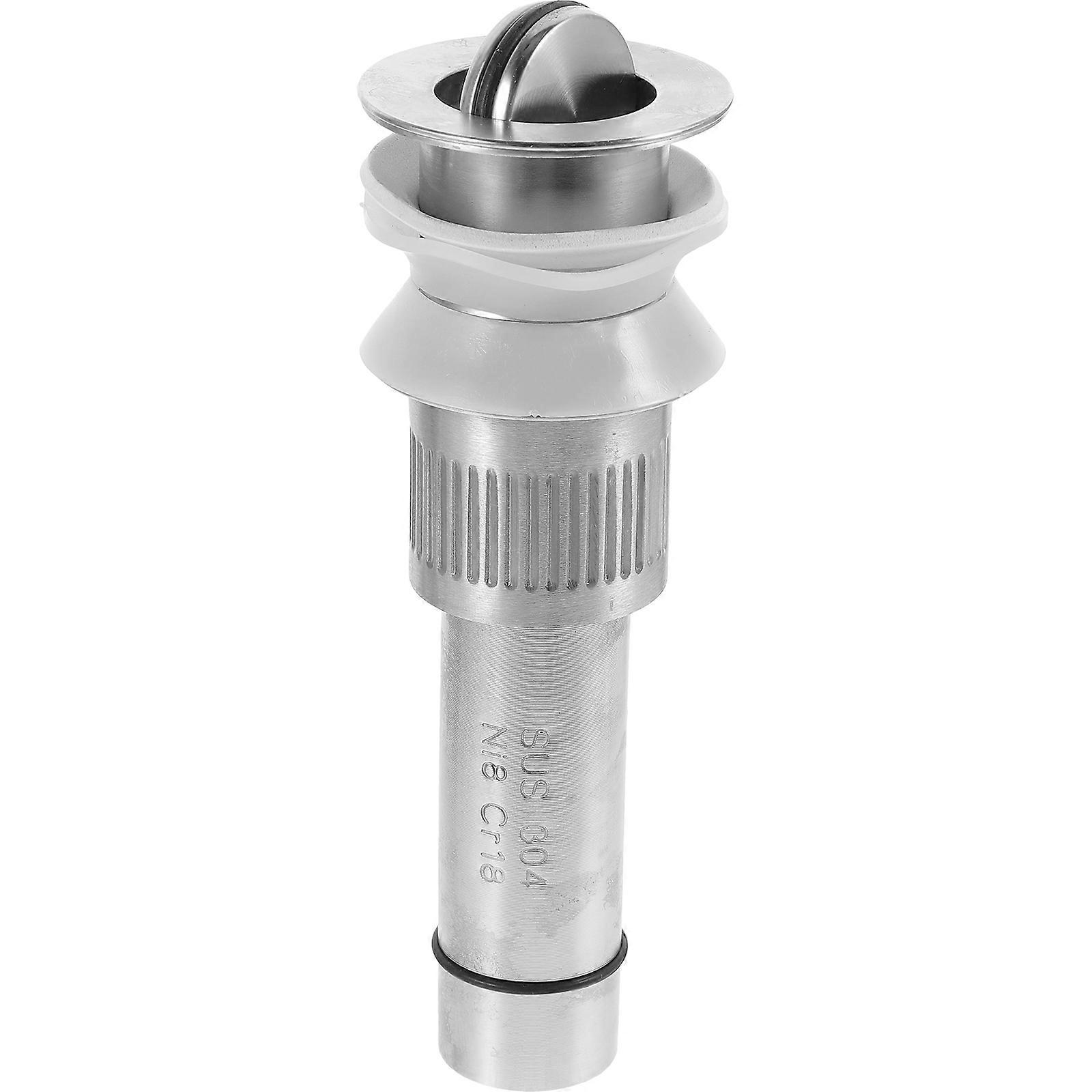 Stainless Steel Silver Accessories for Home Use Pop-up Drain Stopper Easy to Install 1Pc