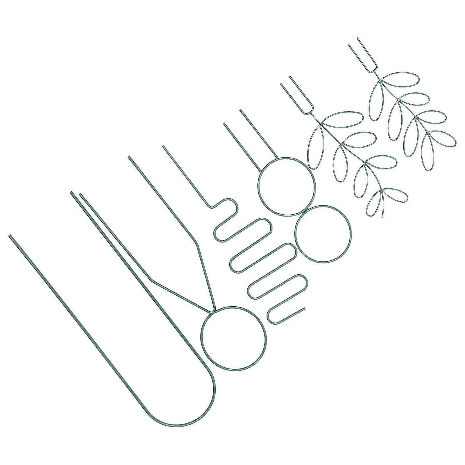 Flower Climbing Frame 6Pcs Support For Climbing Plants Shell Inspired Design Easy To Install For Garden And Balcony