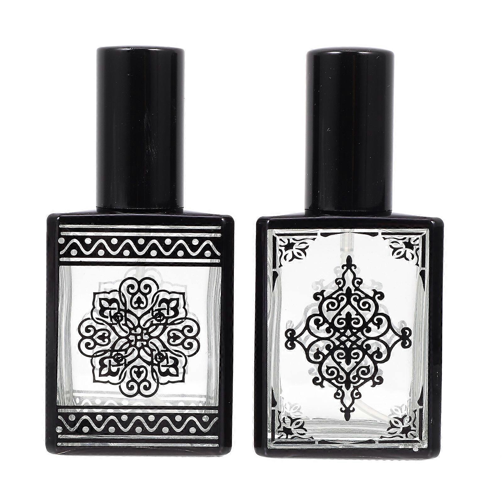 It seems like you're referring to a product listing or description for **refillable glass perfume bottles** (likely travel sized atomizer spray