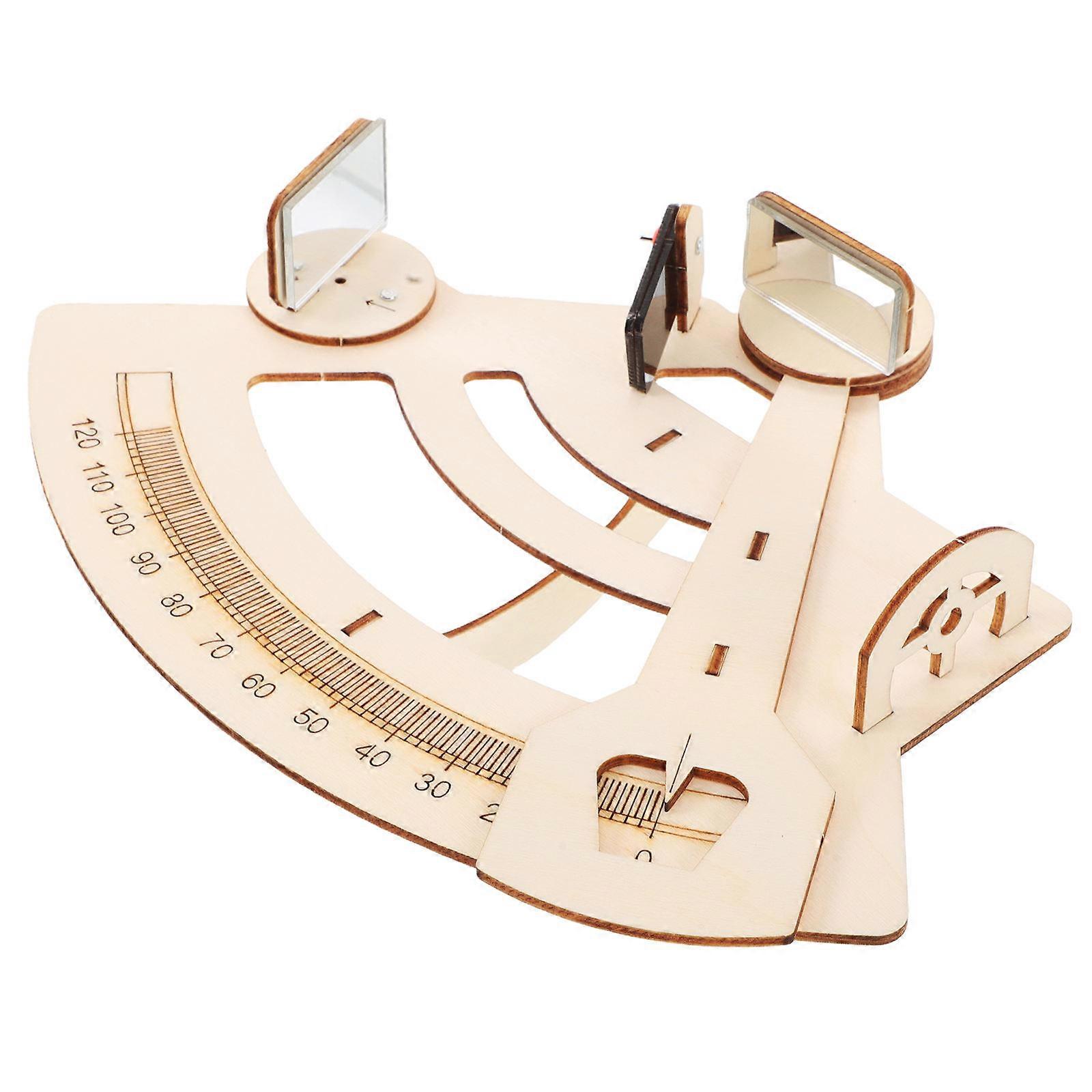 Toy Sextant Model for Educational Use One Piece Handmade Science Toy