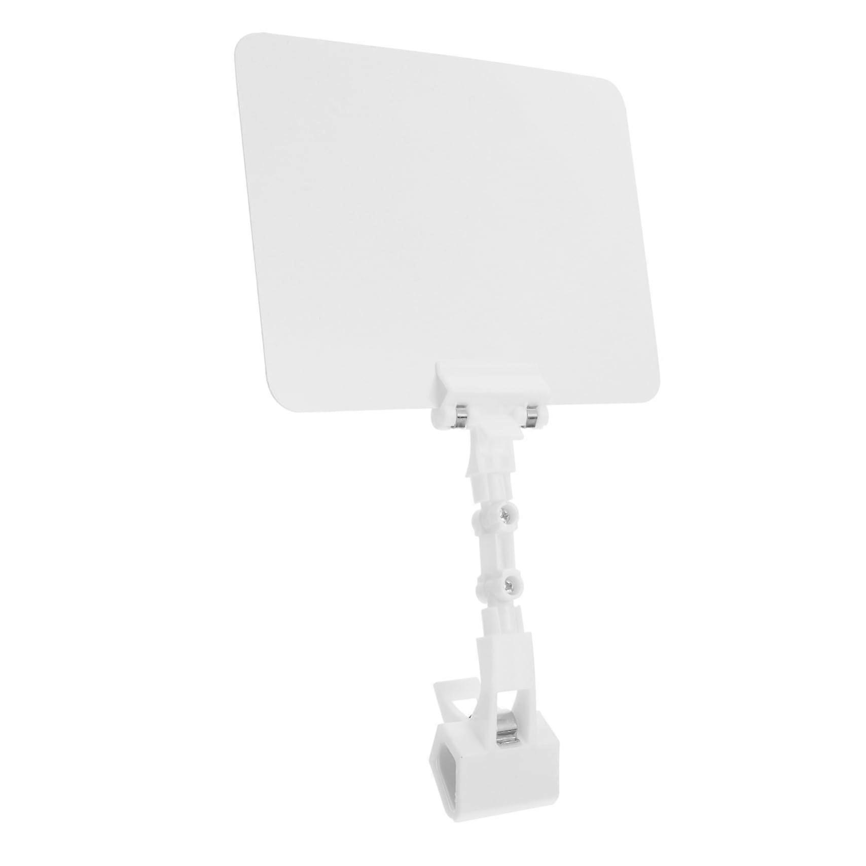 Adjustable  tag holders made from reusable materials for supermarkets, retail stores, and exhibitions. Easy to handle for labeling purposes.