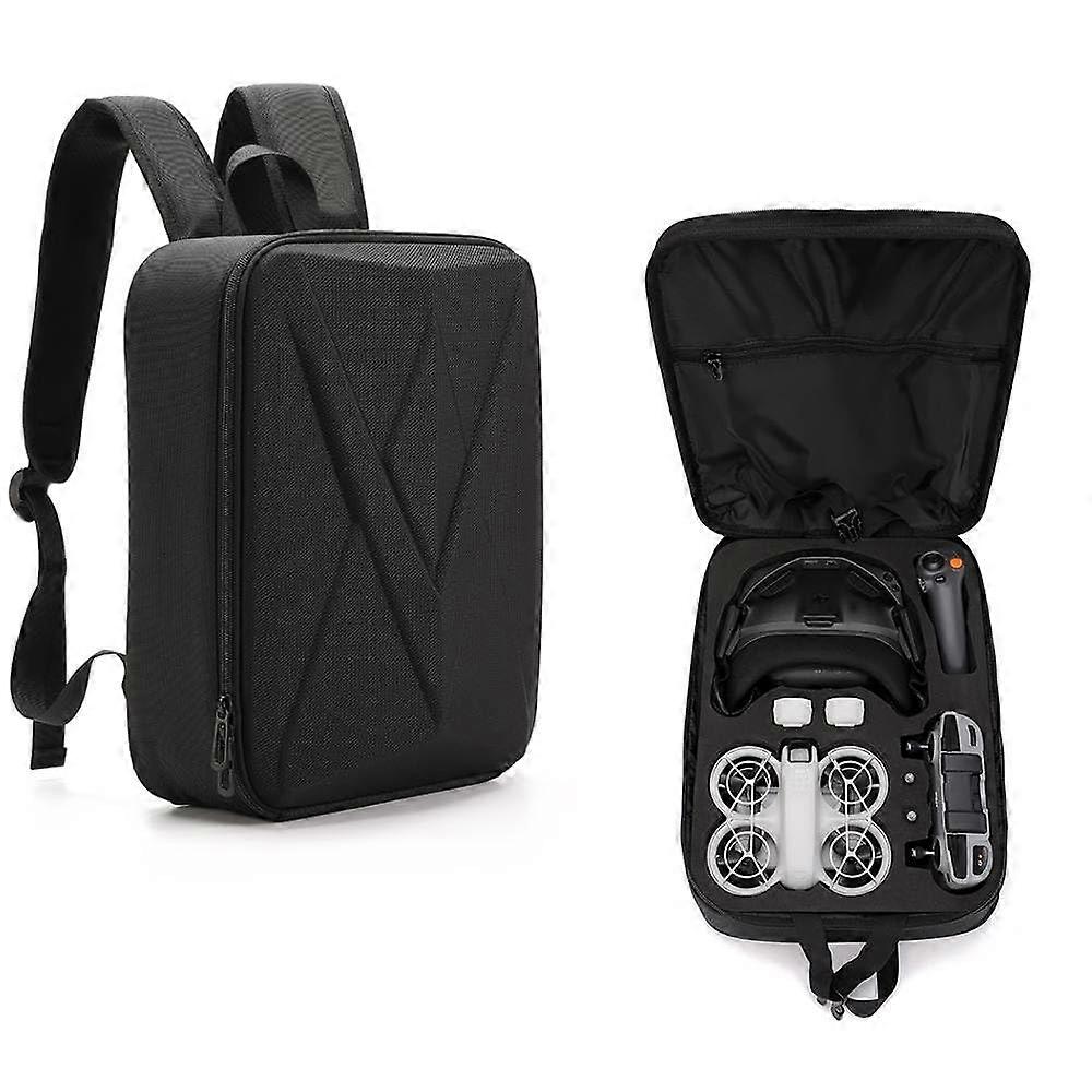 Travel Backpack for DJI NEO With Goggles N3 Storage Bag for NEO Motion Fly More Combo RC-N3 Remote Accessories Black