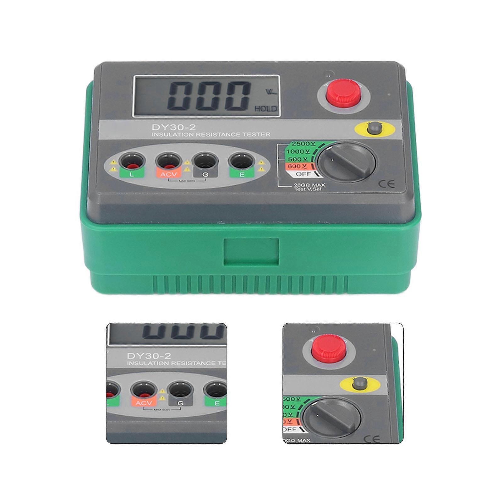 Insulation Resistance Tester 500 1000 2500V 20G Ohm LCD Display Auto Range Digital Megohmmeter for Electrical Appliances