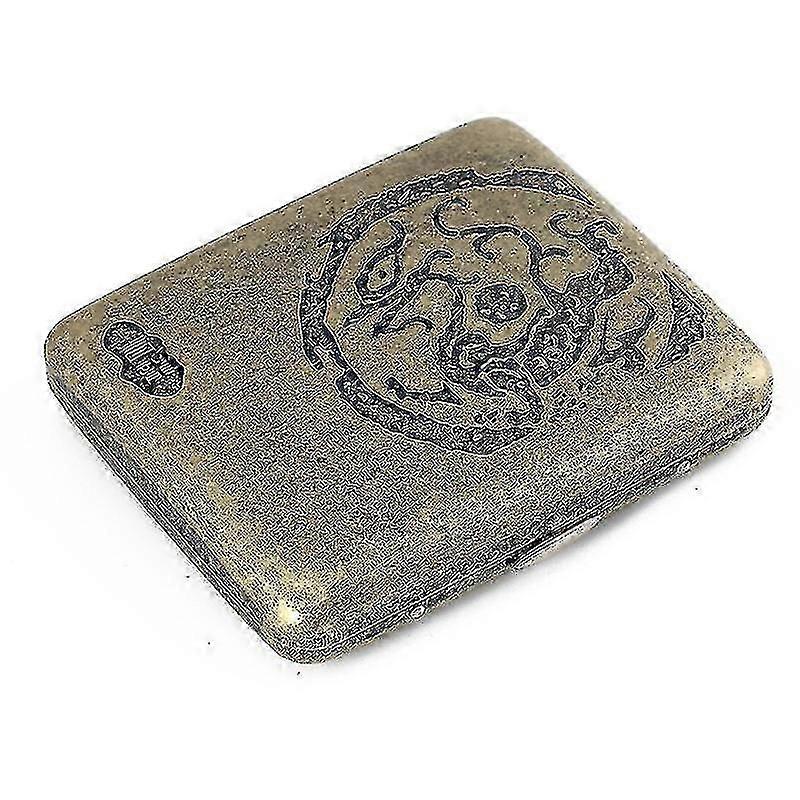 cigarette case Metal Cigarette Case Retro Copper Flip Ultra-thin Portable 20-pack Cigarettes Gentleman